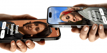 iOS 17 2 phones sharing data