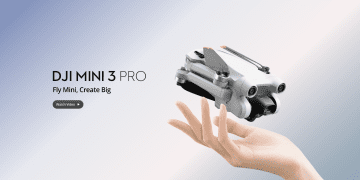 DJI Mini 3 Pro in hand